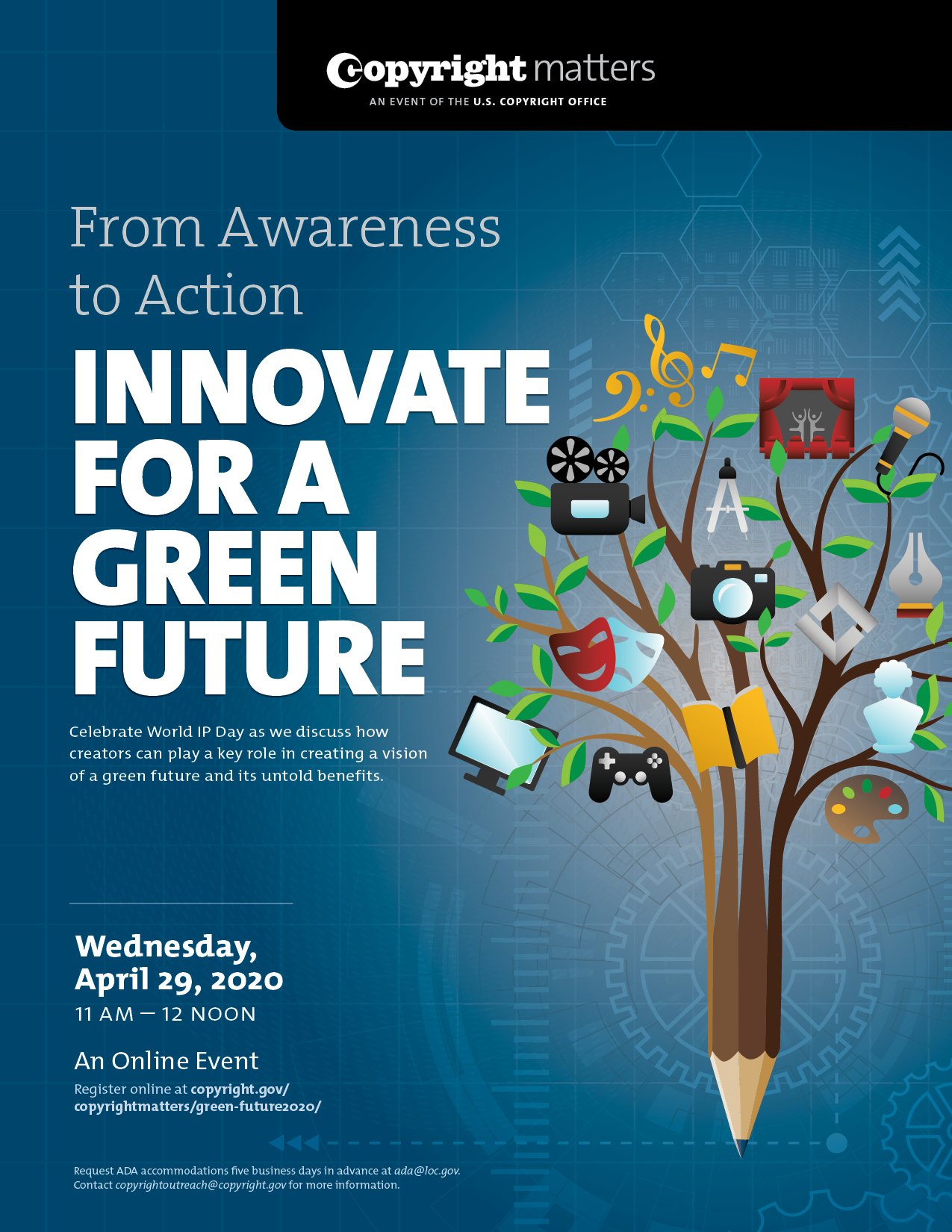 From Action to Awareness: Innovate for a Green Future Flyer