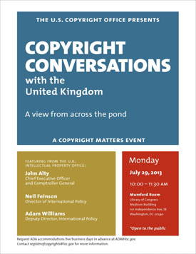 Copyright Conversations with the United Kingdom
