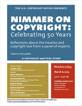 Nimmer on Copyright: Celebrating 50 Years