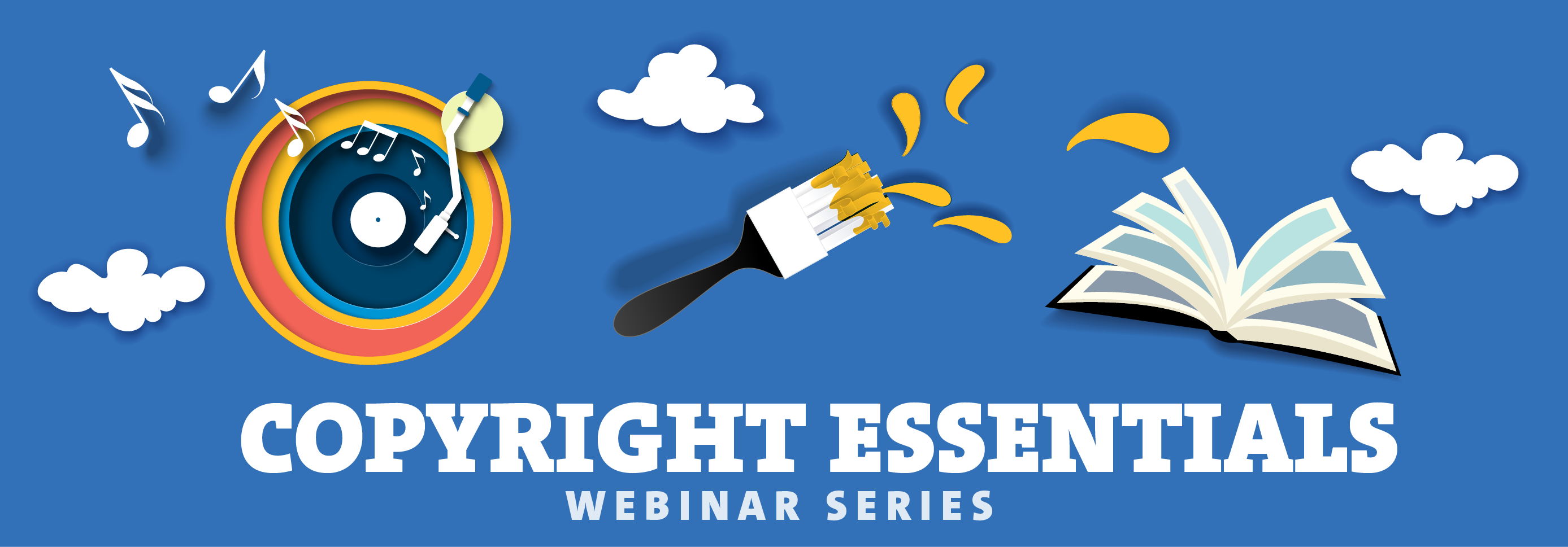 Copyright Essentials Webinar Series Graphic