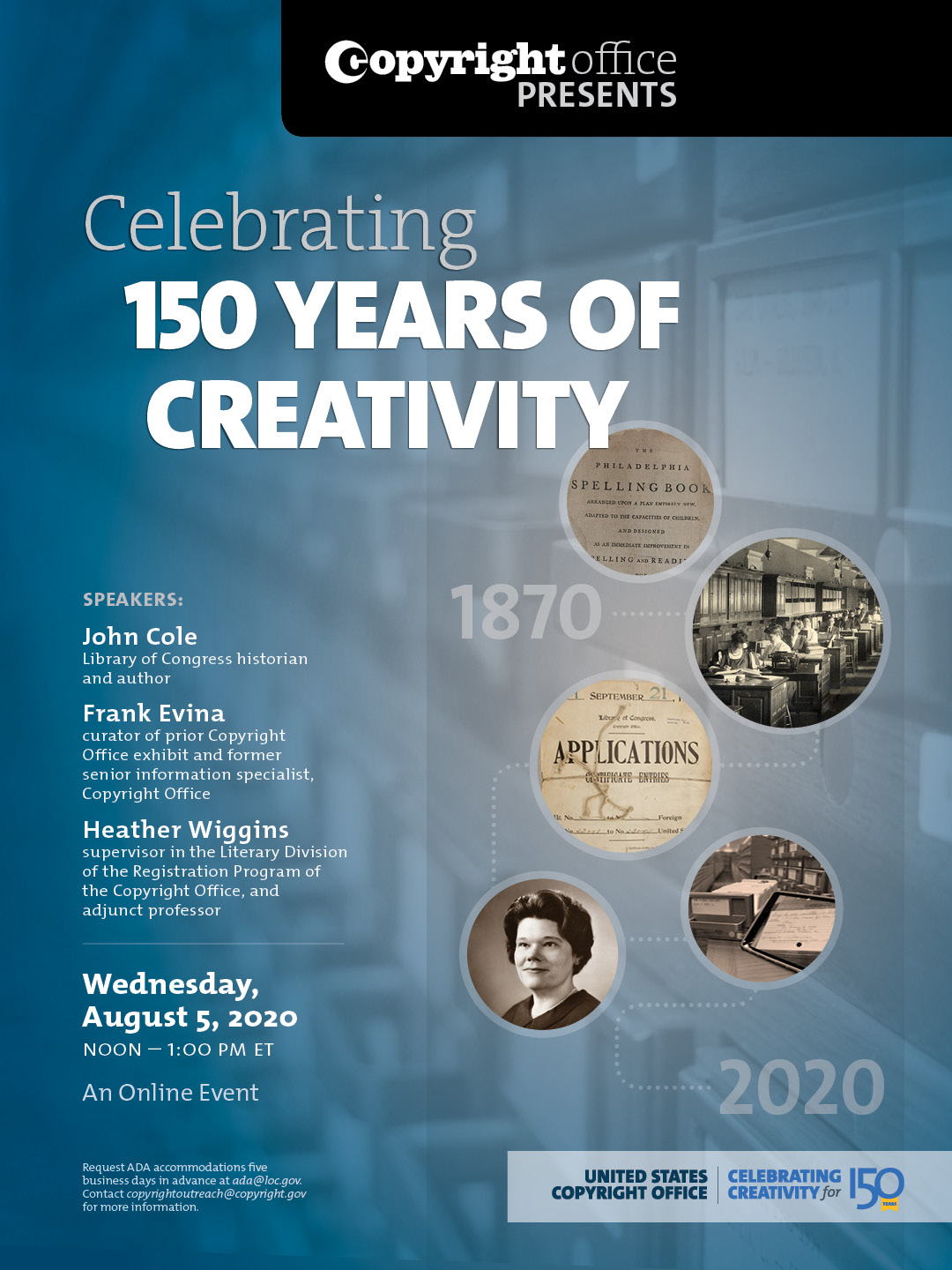 Celebrating 150 Years of Creativity Flyer