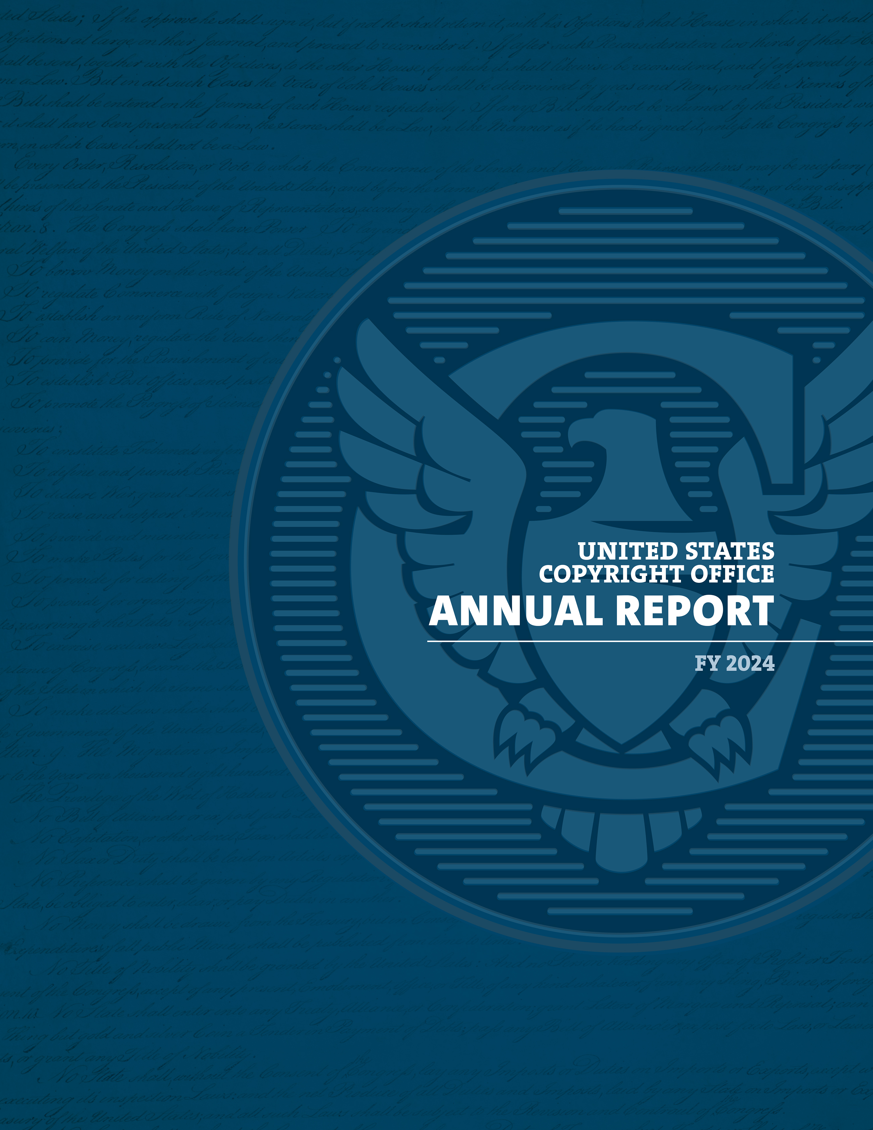 Annual report cover