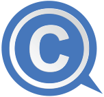 Copyright chat logo